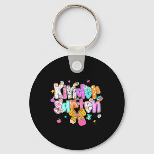 Preppy terug naar school kleuterschool Coquette st Sleutelhanger