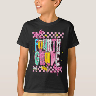 Preppy Vierde Klas Terug naar School 4e Klas Lesge T-shirt