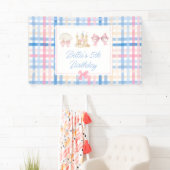 Preppy Waterverf Beach Party Spandoek (Insitu)