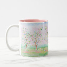 Preppy Waterverf  Chinoiserie Roze