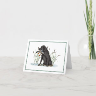 Preppy Zuidelijke Duck Hunter dank je kaart