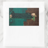 PreRaphaelite Art Circe Invidiosa Rechthoekige Sticker (Tas)