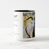 Près de Yo Chèvre Mug - Aimez les chèvres avec cha (Centre)