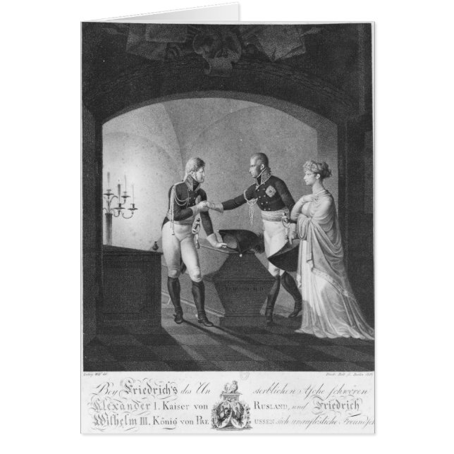 Près des cendres de Friederick II (Devant)