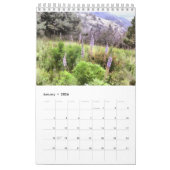 Prés en fleurs Calendrier 1 an (Jan 2026)