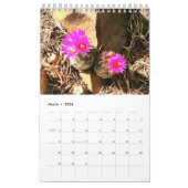 Prés en fleurs Calendrier 1 an (Mar 2026)