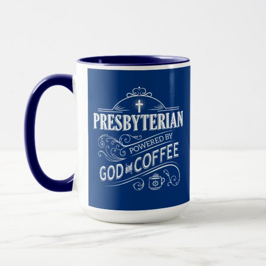 Presbyteriaans, aangedreven door God en de Mok van (Links)