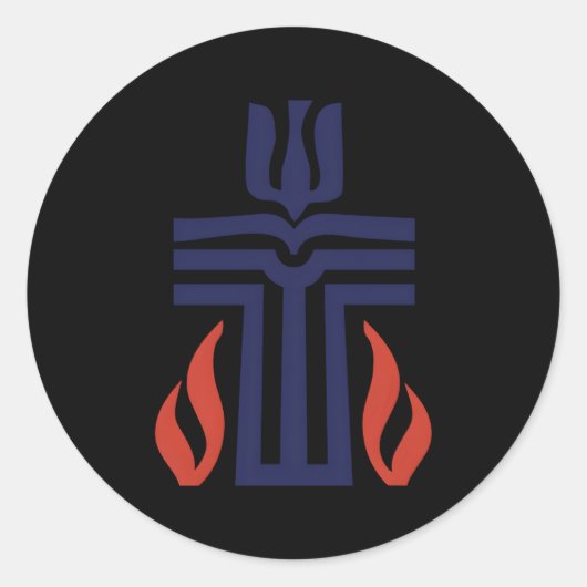 Presbyteriaanse kerk kruis zegel (Voorkant)