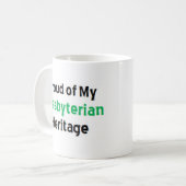 presbyterian heritage koffiemok (Voorkant links)