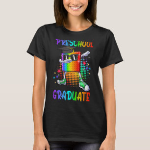 Preschool Afstuderen de Pop van het bloed op de la T-shirt