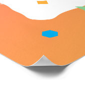 Preschool Afstuderen Diploma Poster (Hoek)