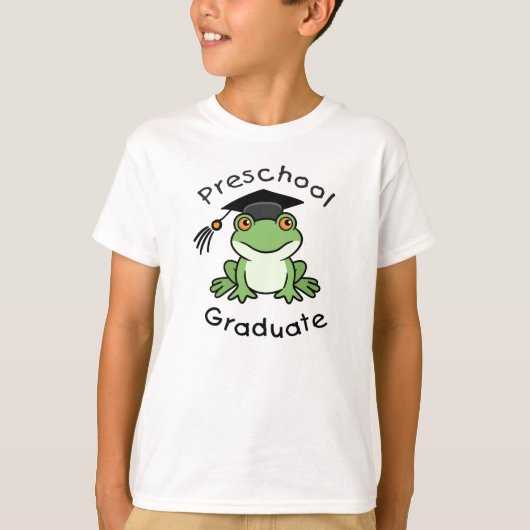 Preschool Afstuderen - Kikker T-shirt (Voorkant)