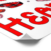 Preschool Has My Heart Valentines Hearts Teacher Poster (Hoek)