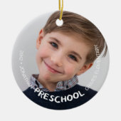 Preschool Keepsake Foto Keramisch Ornament (Voorkant)