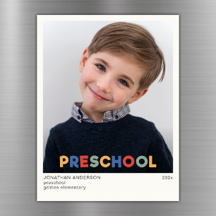 Preschool Keepsake foto magneet