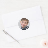 Preschool Keepsake Foto Ronde Sticker (Envelop)