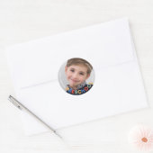 PreSchool Keepsake Foto Ronde Sticker (Envelop)
