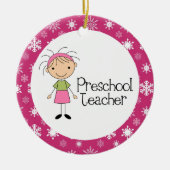 Preschool leraar ornament (Voorkant)