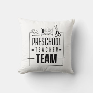 Preschool lerarenteam kussen