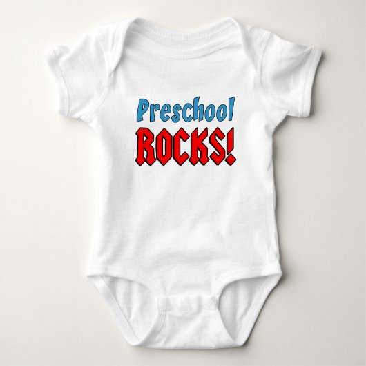 Preschool Rocks Romper (Voorkant)
