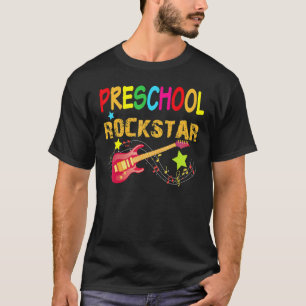 Preschool Rockster Elektrische Gitaar Terug naar S T-shirt