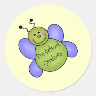 Preschoolse Afstuderen cadeaus Ronde Sticker