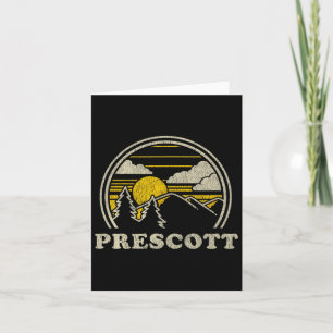 Prescott Arizona Az T Shirt wandelberg Kaart