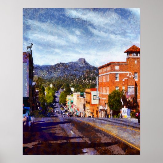 "Prescott AZ Landmark" Poster (Voorkant)