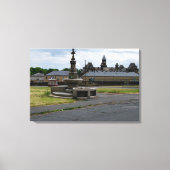 Prescott Fountain, Halifax Canvas Afdruk (Voorkant)