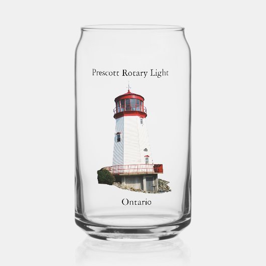 Prescott Rotary Light peut en verre (Recto)