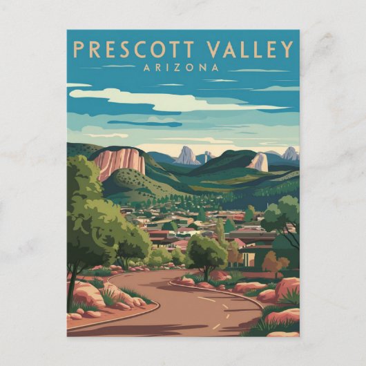 Prescott Valley, Arizona Briefkaart (Voorkant)
