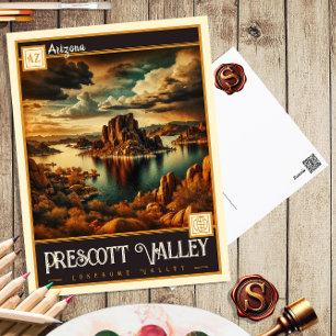 Prescott Valley, Arizona    BRIEFKAART