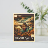 Prescott Valley, Arizona | Carte postale Vintage (Debout devant)