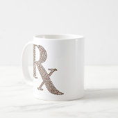 Prescription Rx Café Mug (Devant gauche)