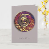 Présence curative 001 - carte (Fleur jaune)