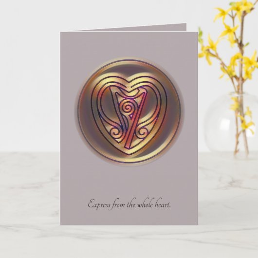 Présence curative 002 - carte (Fleur jaune)