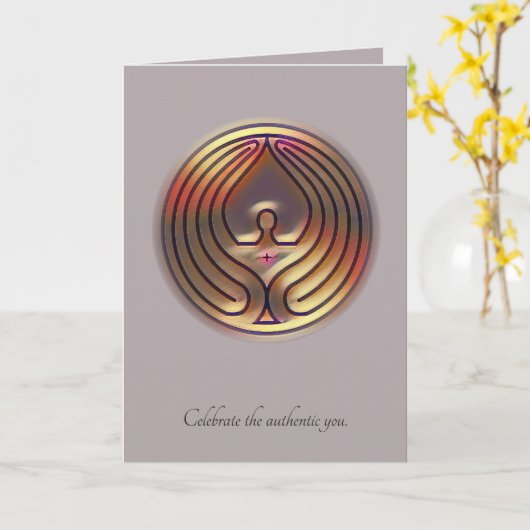 Présence curative 003 - carte (Fleur jaune)