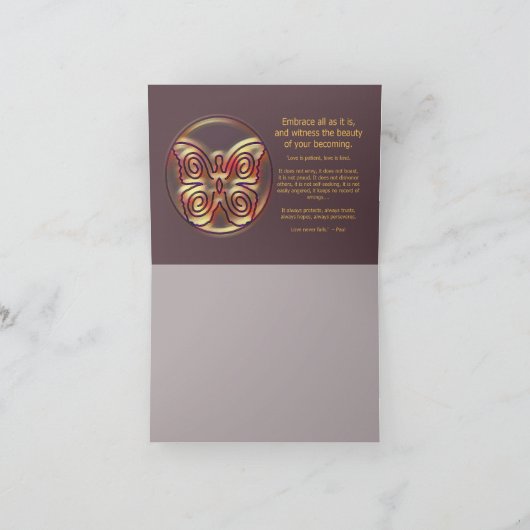 PRÉSENCE DE GUÉRISON - CARTE POUR NOTES (Intérieur)