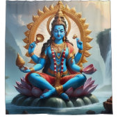Présence Divine : Ganesh Douche rideau design (Devant)