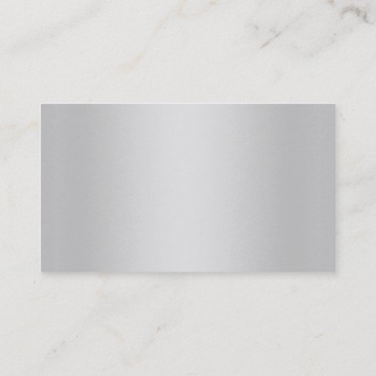 PRÉSENT CARTE DE VISITE DE GÂTEAU (Dos)