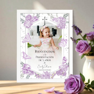 Presentación 3 años Photo Affiche de bienvenue Pap