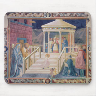 Presentatie van de blote Maagd Mary Muismat