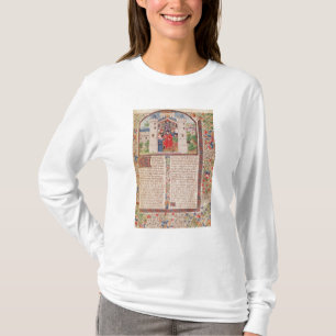 Presentatie van de economie t-shirt