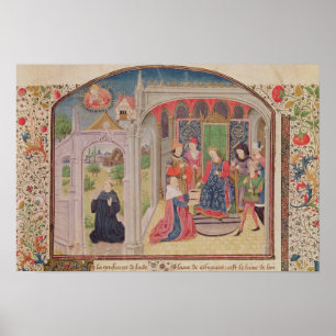 Presentatie van de ethiek van de koning poster