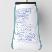 Presentatie van de Heilige Maagd Maria Golfheadcover (Draai 90)