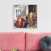 Presentatie van de maagd in de tempel canvas afdruk (Insitu (Woonkamer))