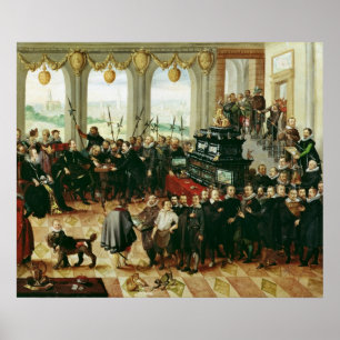 Presentatie van Duke Phillip II Poster