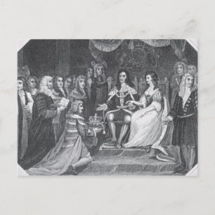Presentatie van het Handvest van de rechten Briefkaart