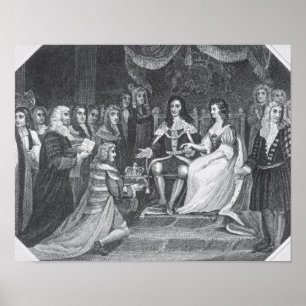 Presentatie van het Handvest van de rechten Poster