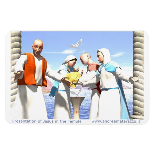 Presentatie van Jezus in de tempel Magneet (Horizontaal)